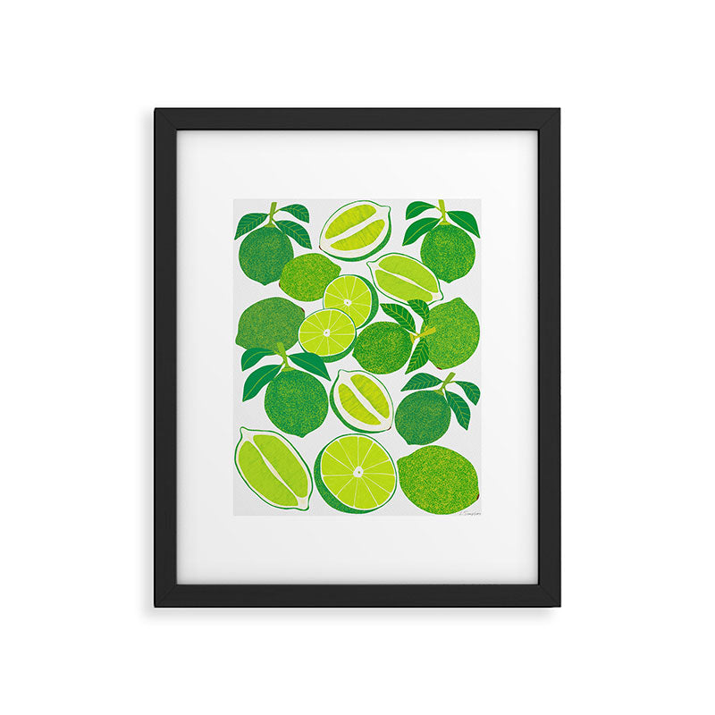 Lime Harvest Framed Art Print Gallery Image 5