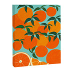Orange Harvest - Blue Canvas Print Gallery Image 6