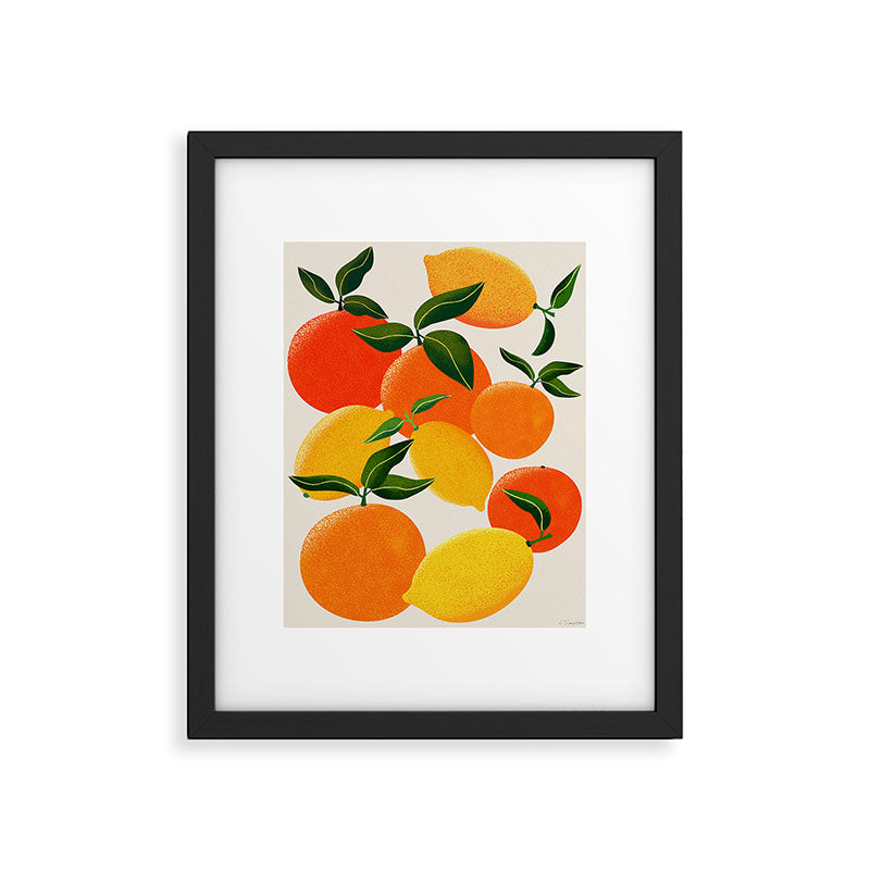 Oranges and Lemons Framed Art Print Gallery Image 5