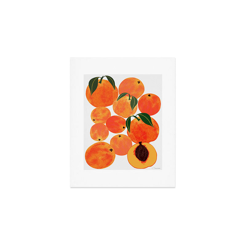 Peach Harvest Art Print Gallery Image 1
