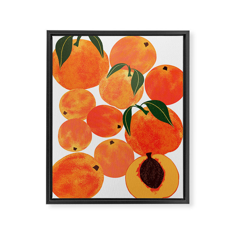 Peach Harvest Framed Canvas Print Gallery Image 6