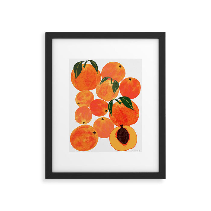 Peach Harvest Framed Art Print Gallery Image 1