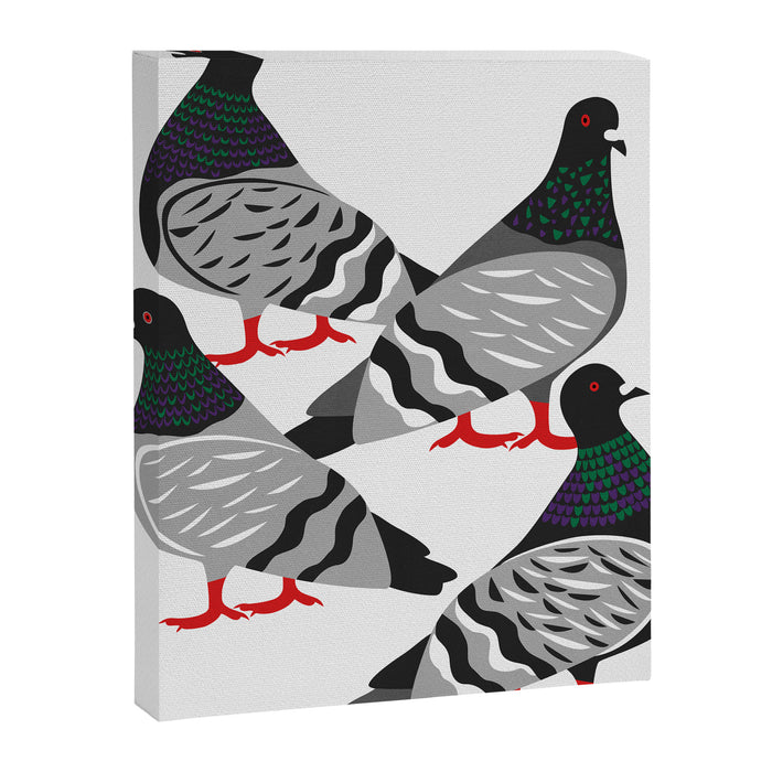 Pigeon Power Canvas Print Gallery Image 1