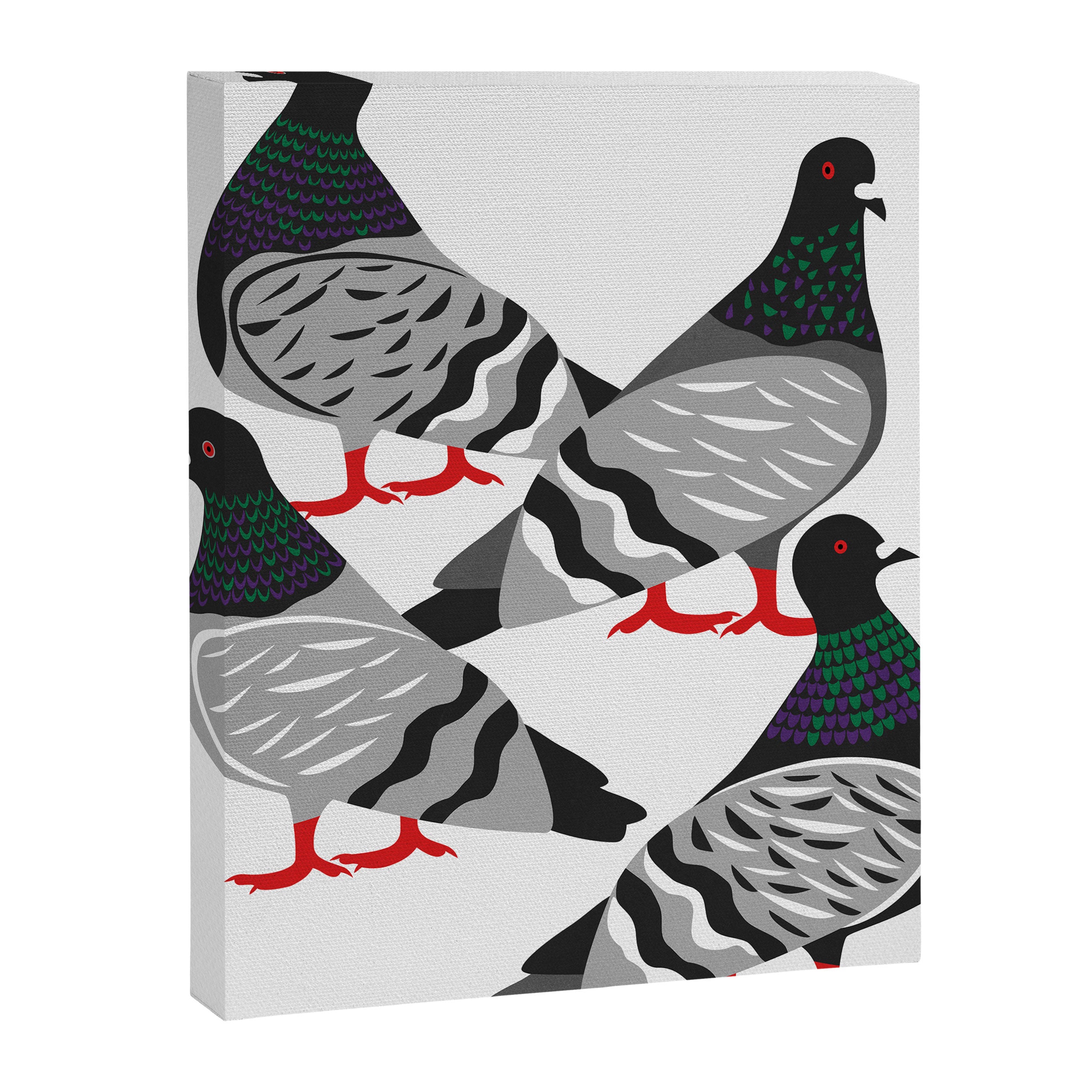 Pigeon Power Canvas Print Gallery Image 6