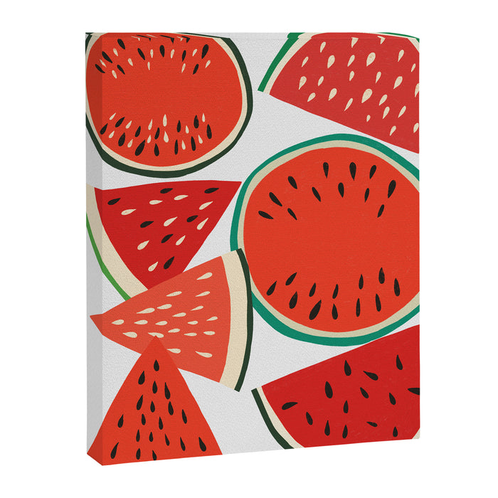 Sliced Watermelon Canvas Print Gallery Image 1