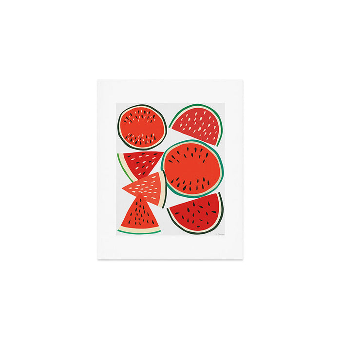 Sliced Watermelon Art Print Gallery Image 1