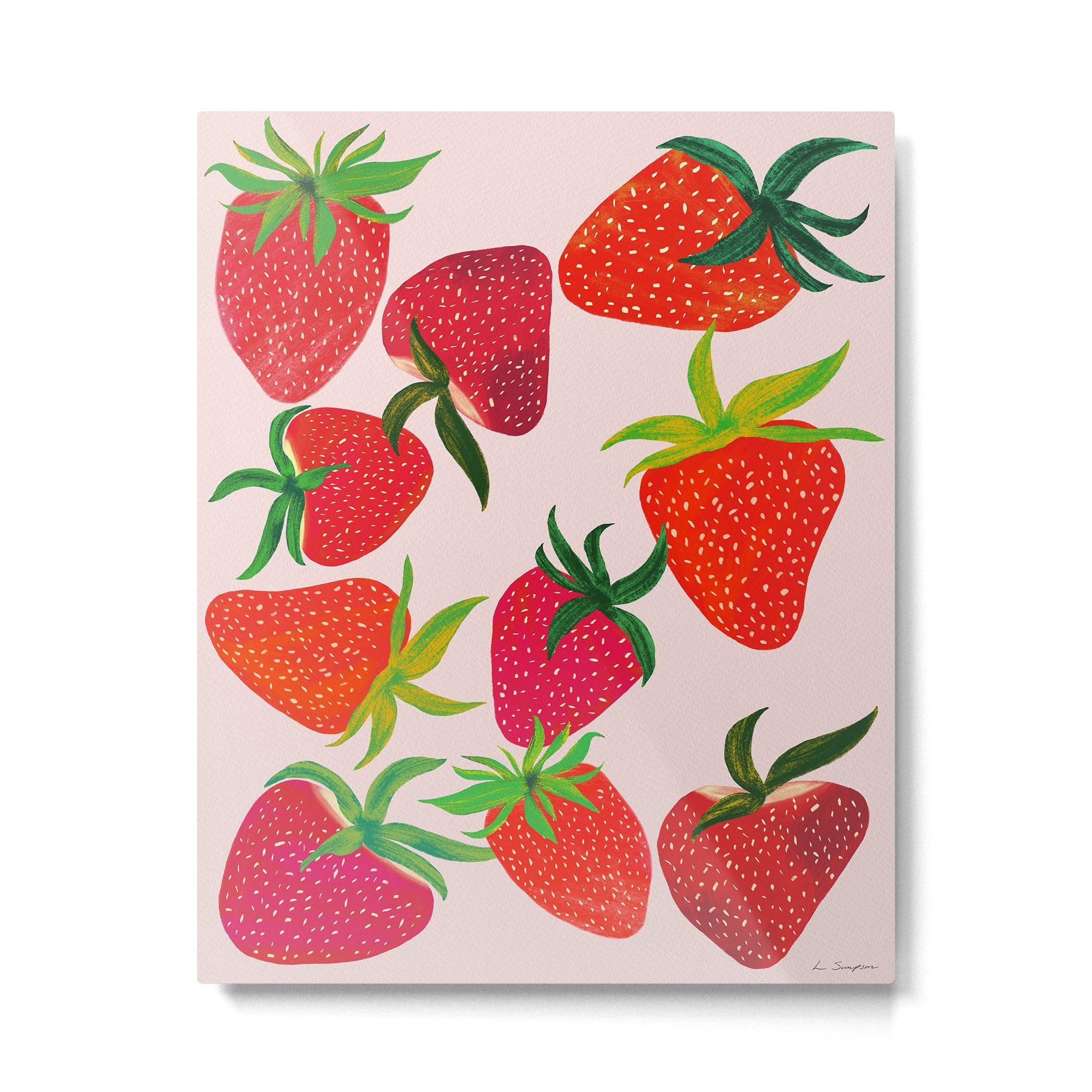 Strawberry Harvest Metal Print Gallery Image 4