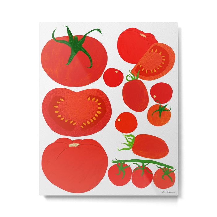 Tomato Harvest Metal Print Gallery Image 1