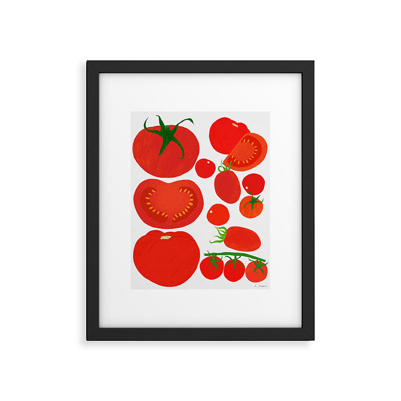 Tomato Harvest Framed Art Print Gallery Image 6