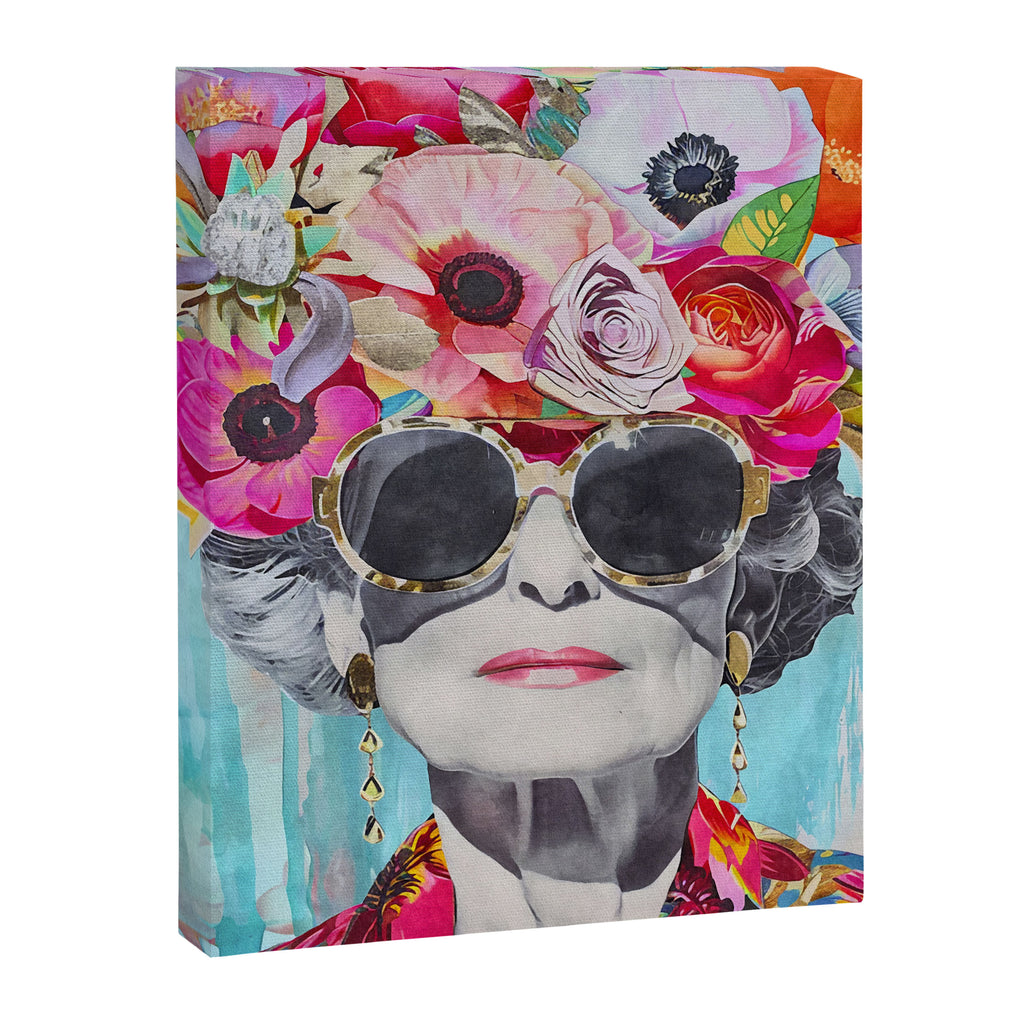  Ageless Glamour Unbound Female Portrait Canvas Print Gallery Image 6