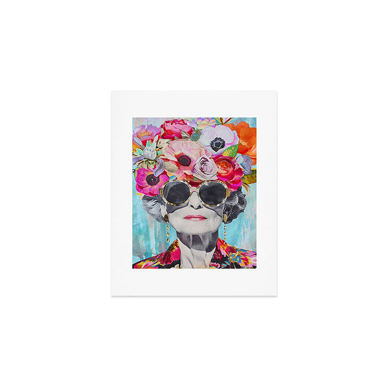  Ageless Glamour Unbound Female Portrait Art Print Gallery Image 1