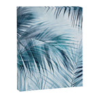Blue Hour Tropical Retreat Palm Jungle Blue Canvas Print Gallery Image 6