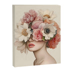 Botanical Beauty Ethereal Portrait Canvas Print Gallery Image 8