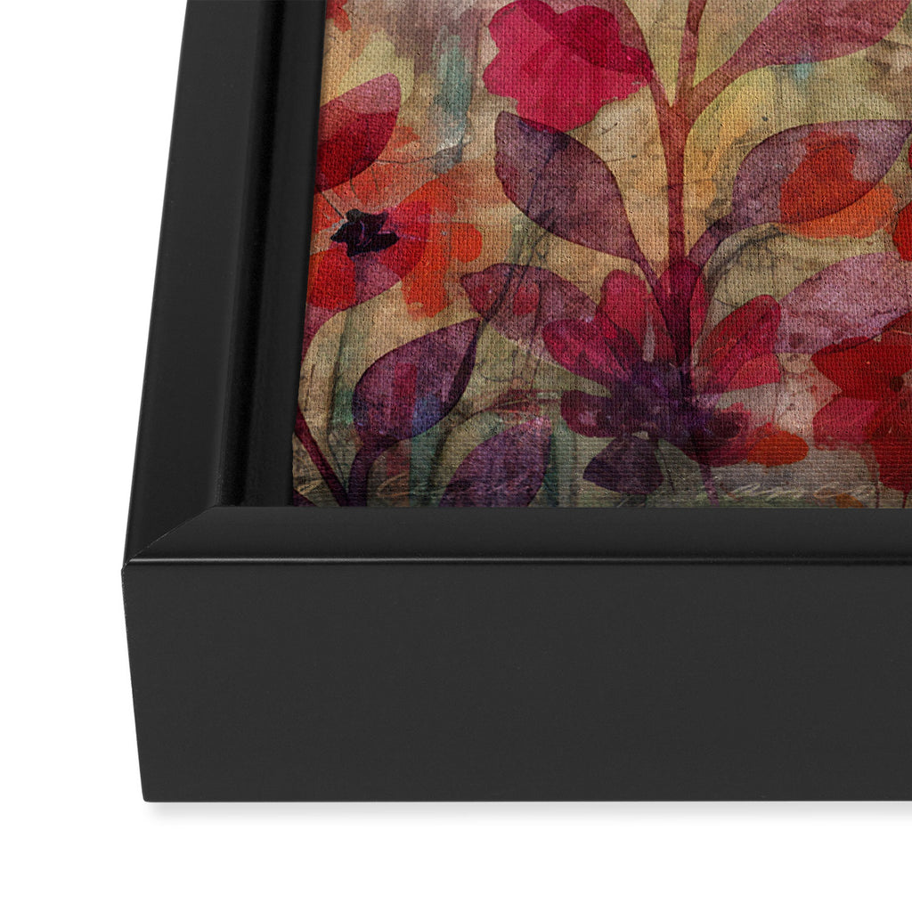 Colorful Squirrel Garden Indian Summer Flora And Wildlife Framed Canvas Print Gallery Image 3