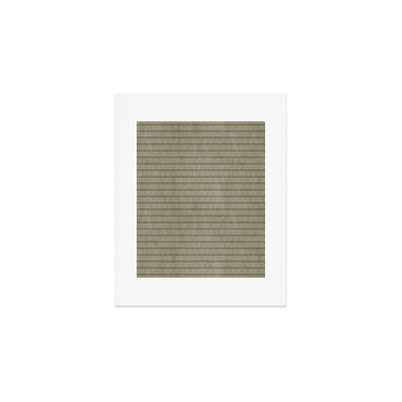 Cozy Knit Texture Grey Beige  Art Print Gallery Image 1