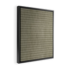 Cozy Knit Texture Grey Beige  Framed Canvas Print Gallery Image 2