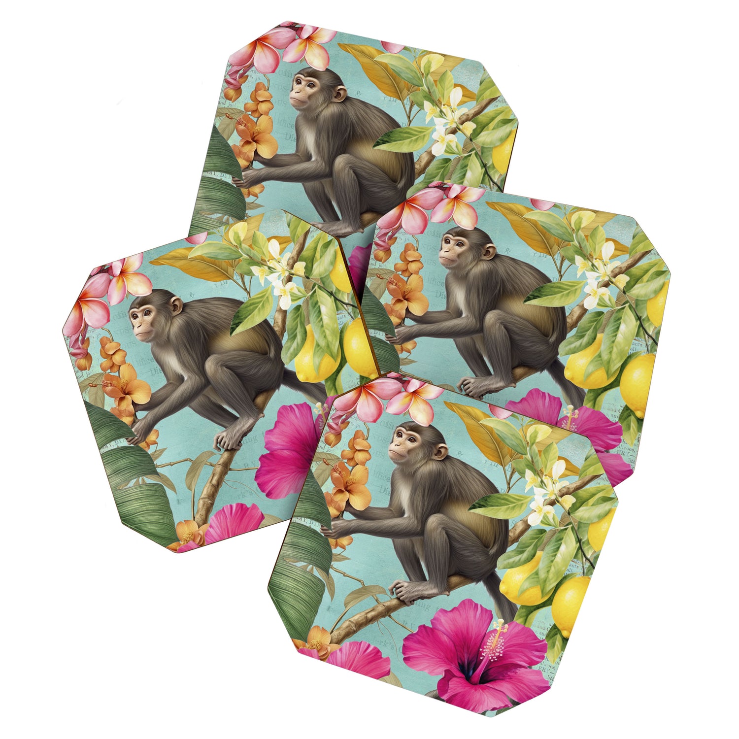 Echoes Of The Tropics Monkeys Paradise Coaster Gallery Image 1