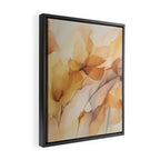 Ethereal Blossom Dreams Amber Marigold Framed Canvas Print Gallery Image 2