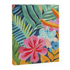 Exotic Garden Escape Multicolor Modern Botanical Art Canvas Print Gallery Image 6
