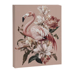 Floral Flamingo Romantic Serenade Canvas Print Gallery Image 8