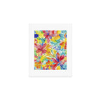 Fragments Of Botanical Memory Whimsical Watercolor Flower Meadow Art Print Gallery Image 1