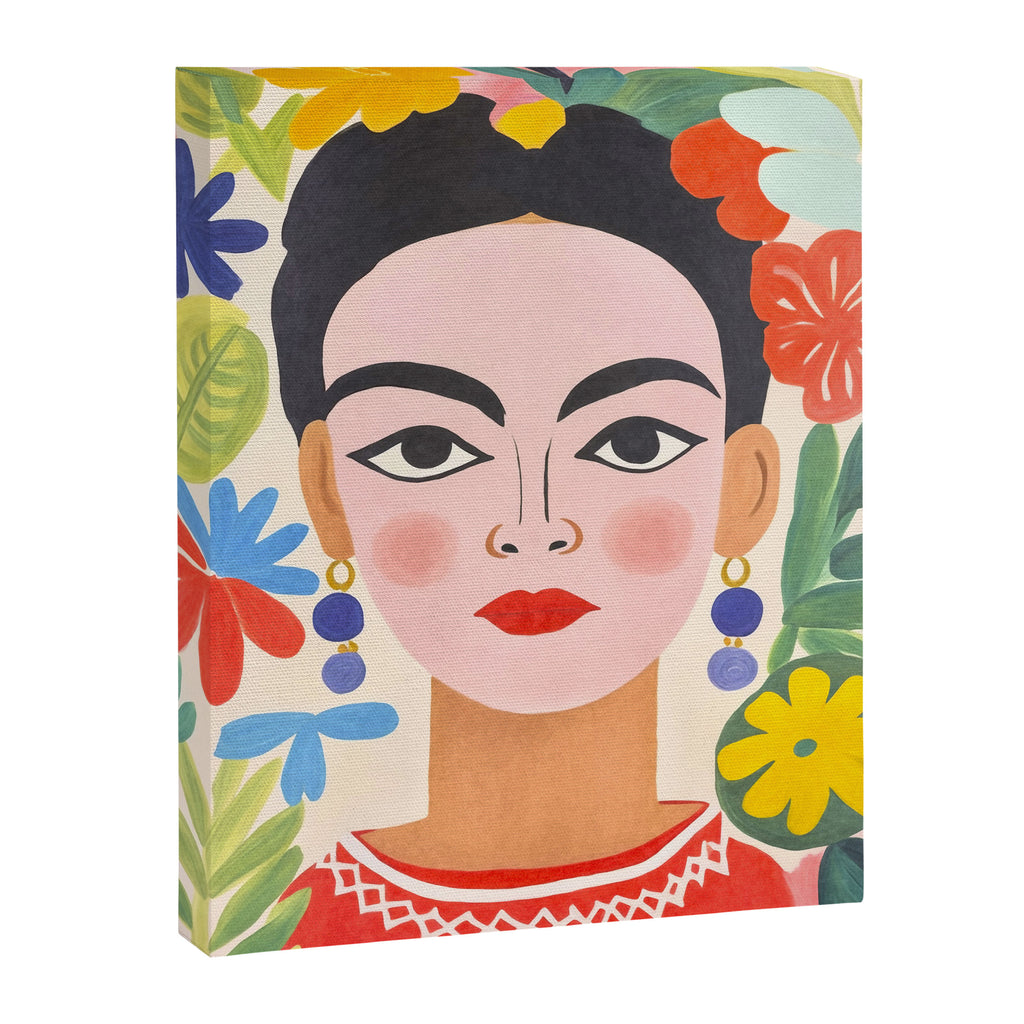 Garden Girl Summer Beauty Canvas Print Gallery Image 6