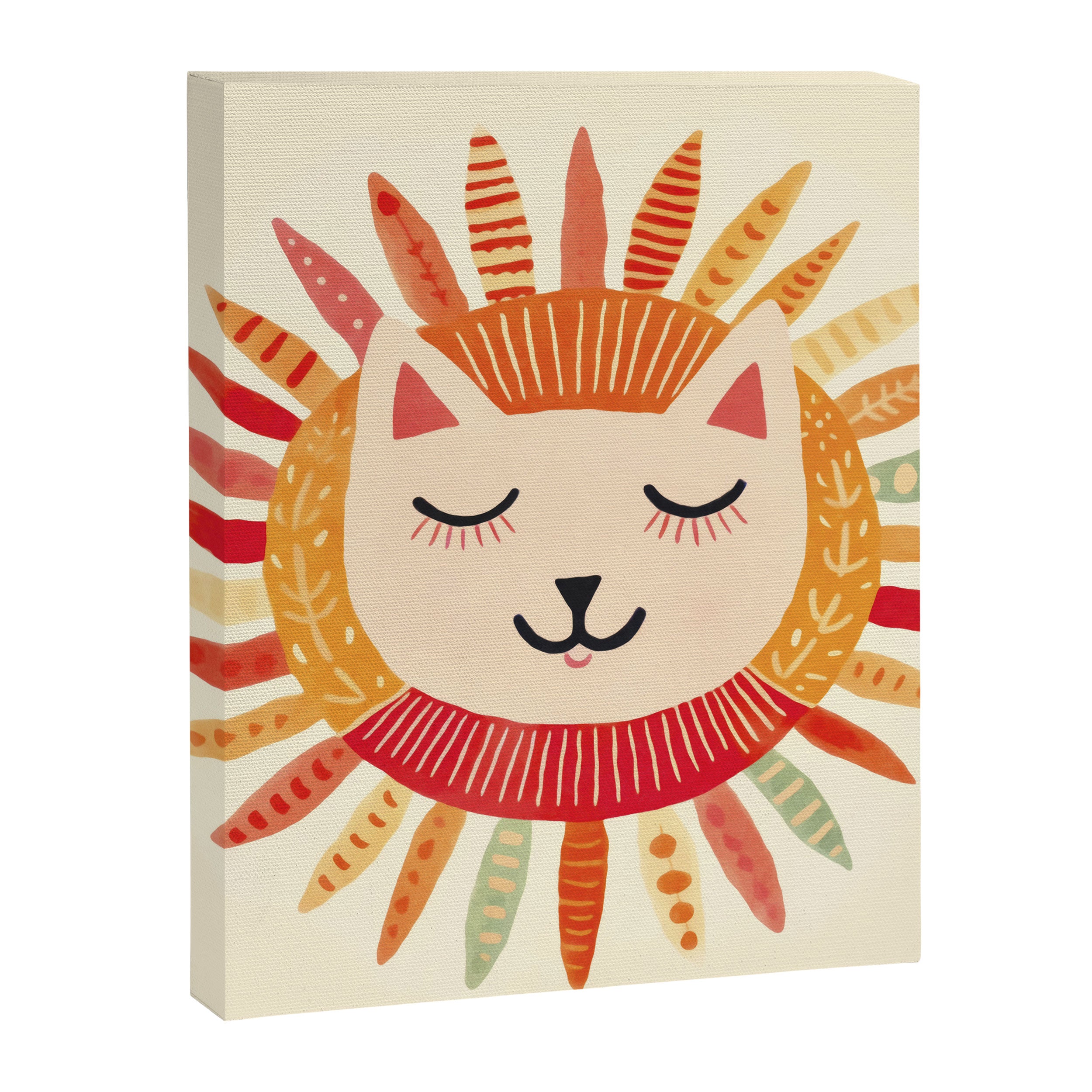 Happy Cat Happy Life Canvas Print Gallery Image 6