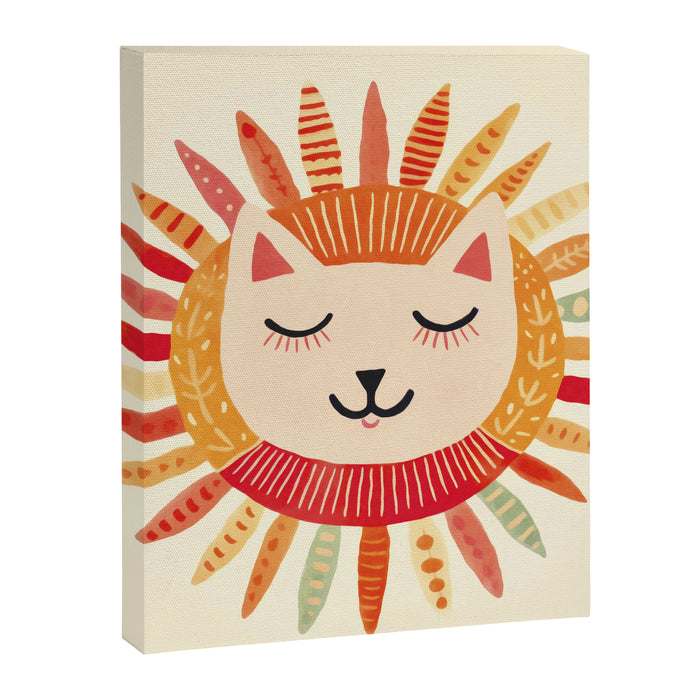 Happy Cat Happy Life Canvas Print Gallery Image 1
