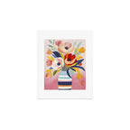 June Petals Happy Summer Bouquet Art Print Gallery Image 1