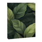 Lush Green Leaf Serenity Calm Garden Vibes Canvas Print Gallery Image 6