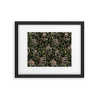 Lush Tropical Lemur Monkey Paradise Black Framed Art Print Gallery Image 5