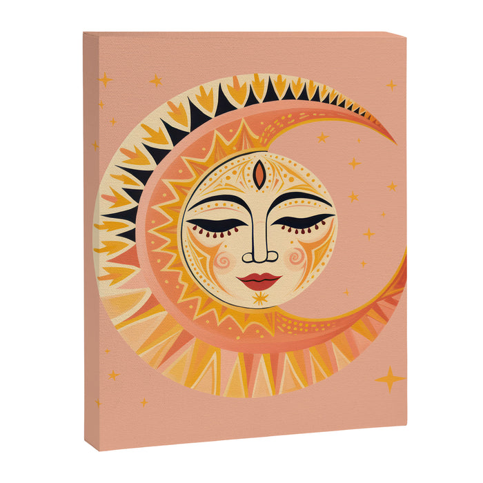 Magic Moon Celestial Spirit Canvas Print Gallery Image 1