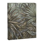 Mystic Jungle Tropical Escape Teal Green Brown Canvas Print Gallery Image 6