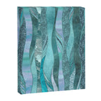 Precious Aqua And Turquoise Glamour Canvas Print Gallery Image 8