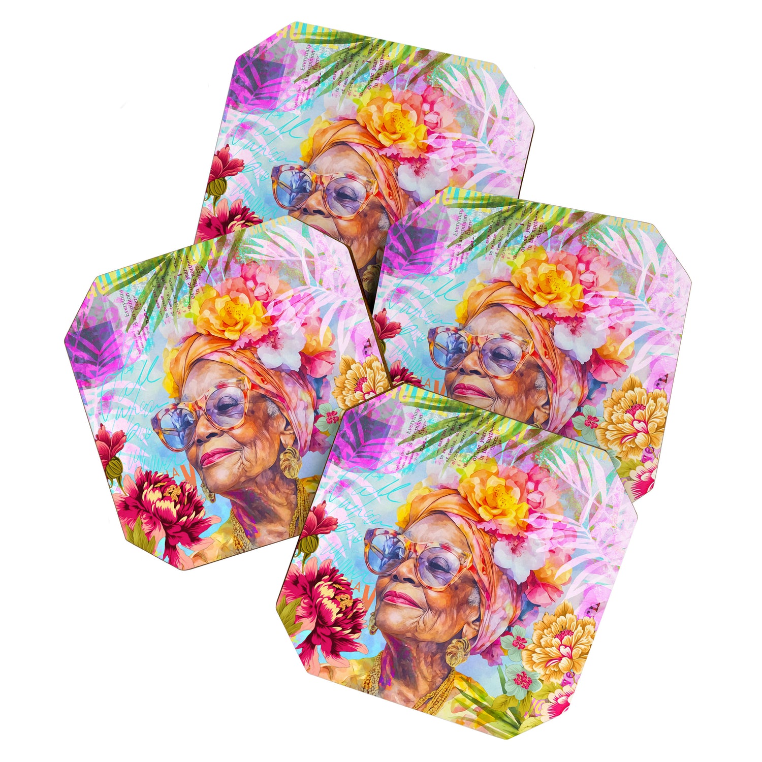 Pura Vida Ageless Fashionista Icon Coaster Gallery Image 1