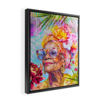 Pura Vida Ageless Fashionista Icon Framed Canvas Print Gallery Image 2