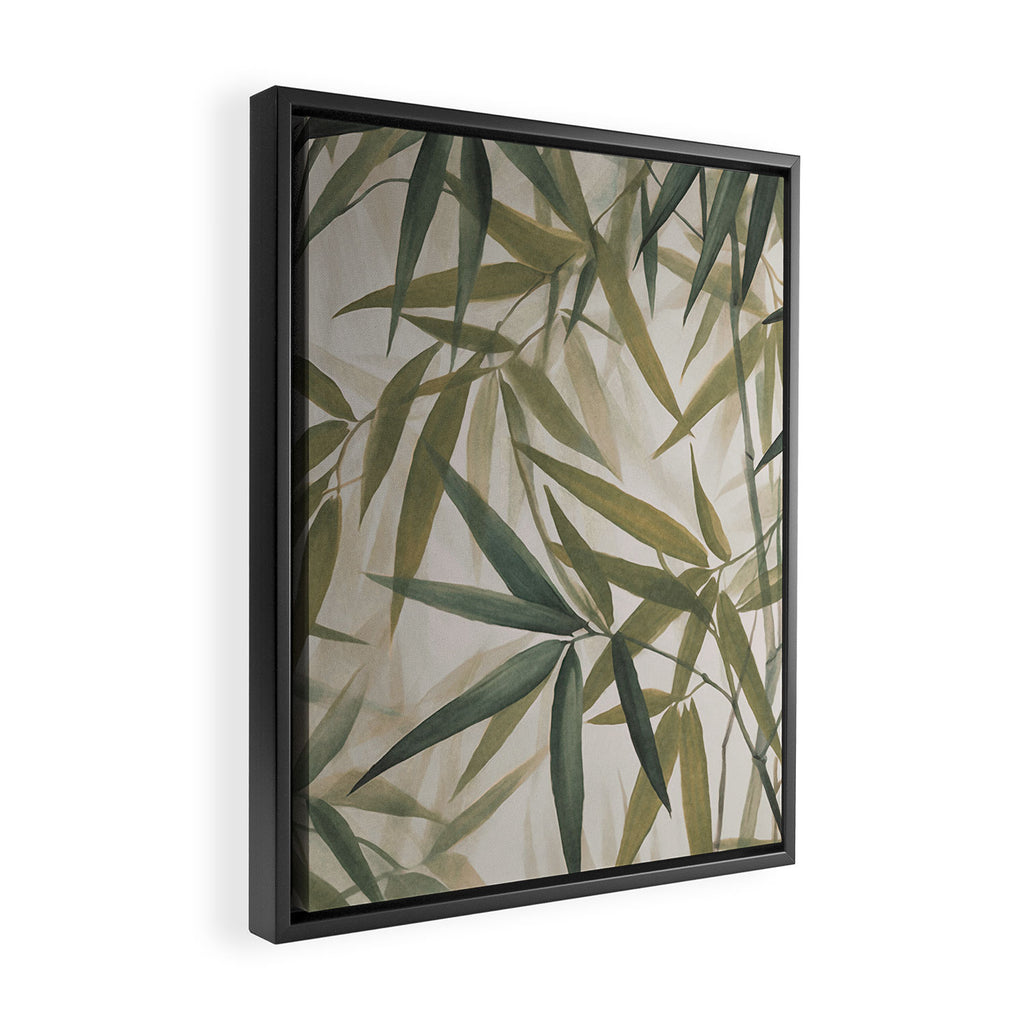 Relax In The Lush Bamboo Grove Framed Canvas Print Gallery Image 2