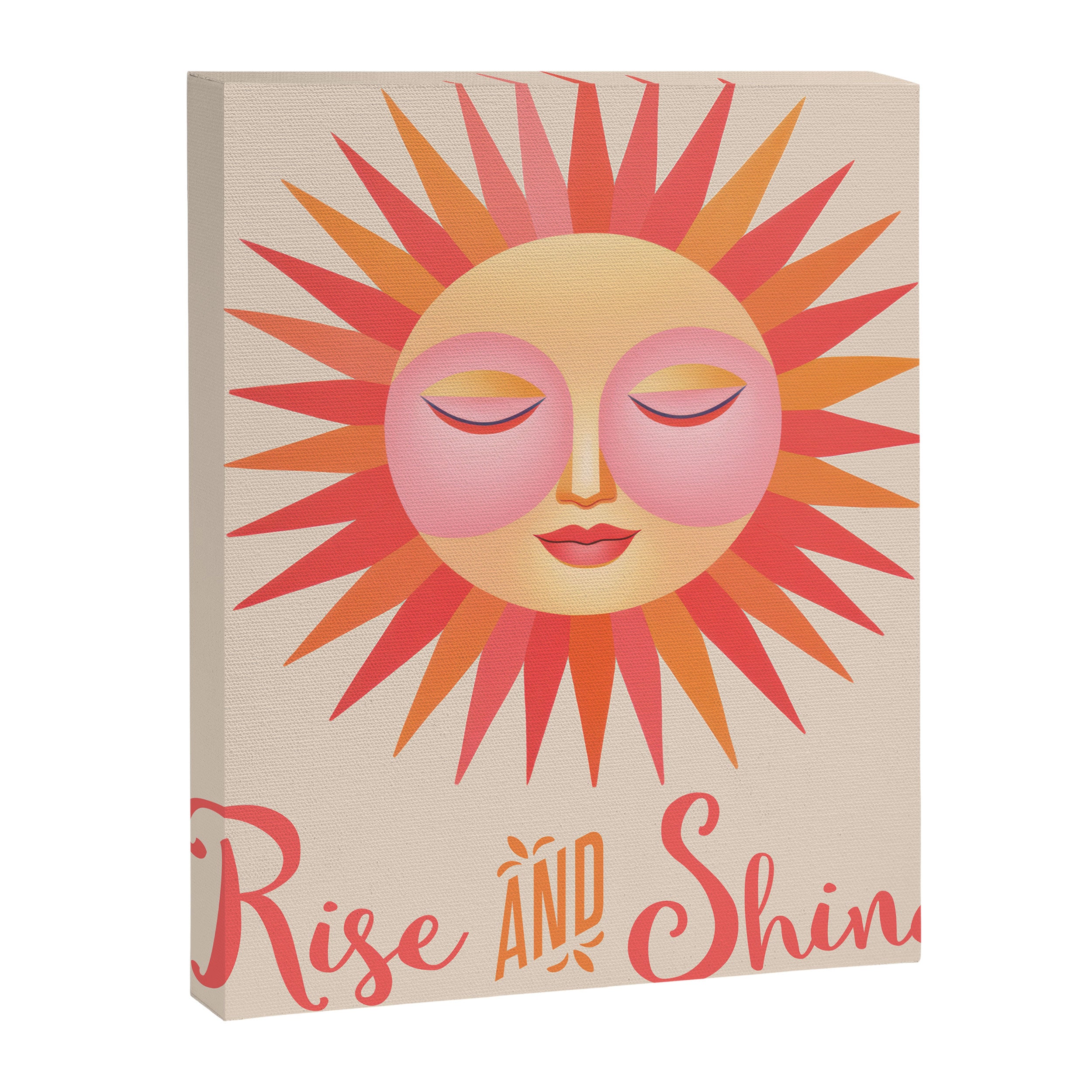 Rise And Shine Happy Sun Canvas Print Gallery Image 6