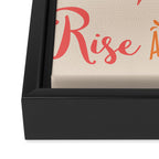 Rise And Shine Happy Sun Framed Canvas Print Gallery Image 3