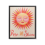 Rise And Shine Happy Sun Framed Canvas Print Gallery Image 6