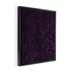 Rough And Tough Texture Fuchsia Purple Plum Blue Framed Canvas Print Gallery Image 2