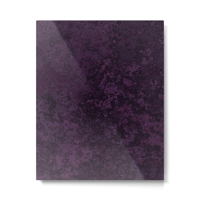 Rough And Tough Texture Fuchsia Purple Plum Blue Metal Print Gallery Image 1