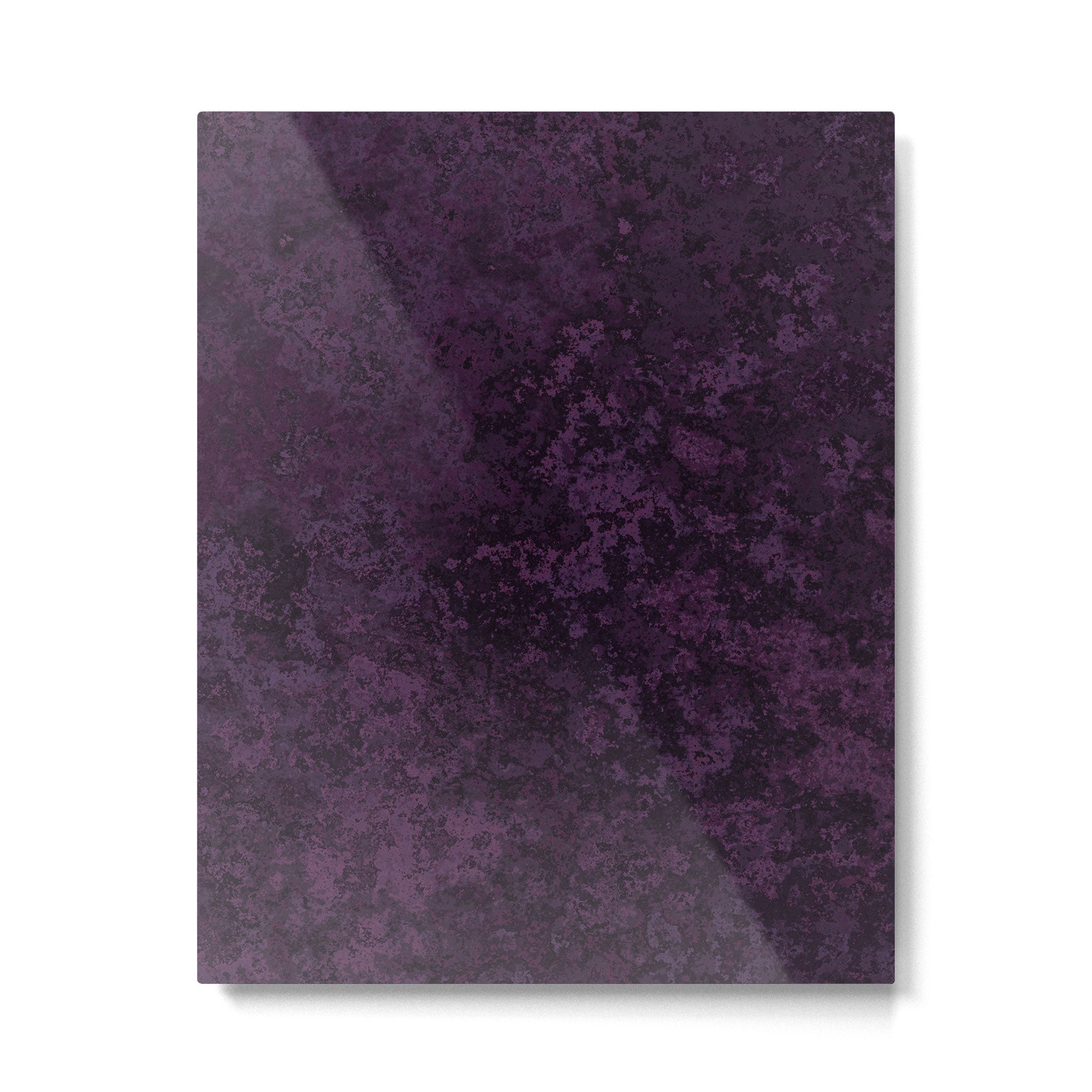 Rough And Tough Texture Fuchsia Purple Plum Blue Metal Print Gallery Image 4