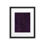 Rough And Tough Texture Fuchsia Purple Plum Blue Framed Art Print Gallery Image 5