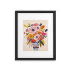 Scandi Midsummer Garden Moment Framed Art Print Gallery Image 5