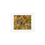 Snake Princess Tropical Jungle Vibes Multicolor Yellow Art Print Gallery Image 1