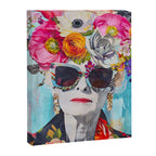 Style Knows No Age Bold Female Portrait Canvas Print Gallery Image 6