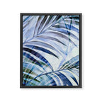 Tropical Wanderlust Palm Leaf Layers Framed Canvas Print Gallery Image 6