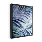 Tropical Wanderlust Palm Leaf Layers Framed Canvas Print Gallery Image 2