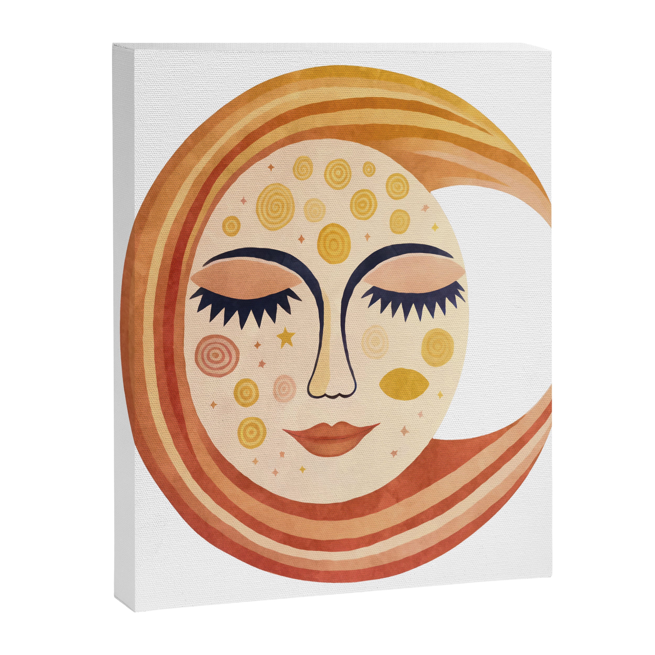 Whimsical Moon Magic Boho Dreams Canvas Print Gallery Image 8